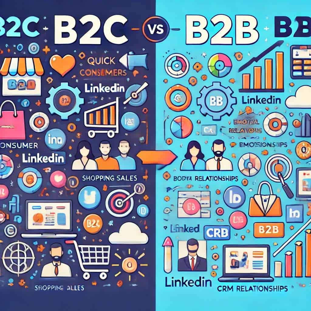 Differenza di Marketing B2C e B2B nel Digitale